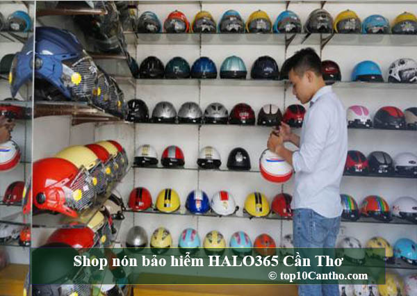 Shop nón bảo hiểm HALO365 Cần Thơ