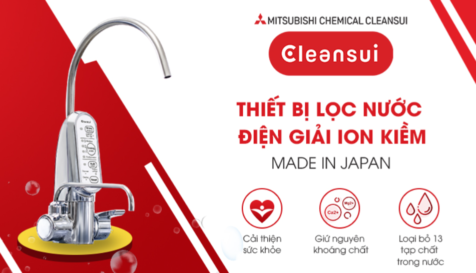 Máy lọc nước Nhật Bản Mitsubishi Cleansui