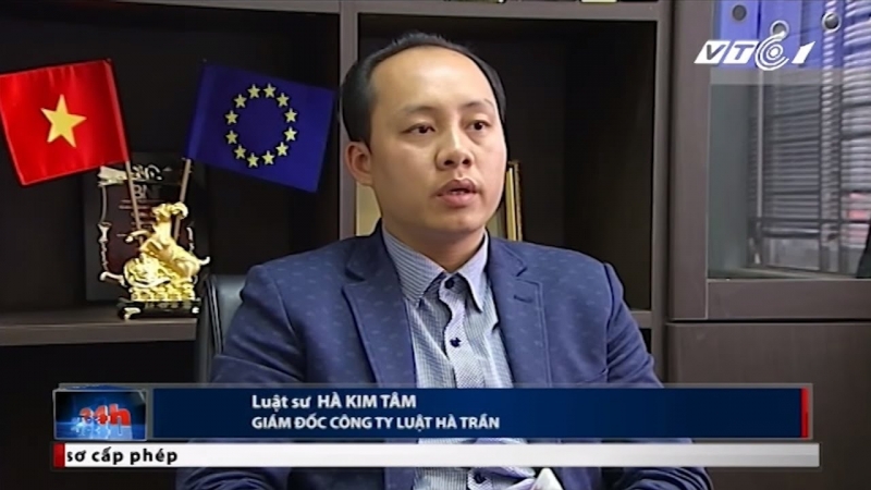 Giám đốc Công ty Luật Hà Trần trên sóng truyền hình