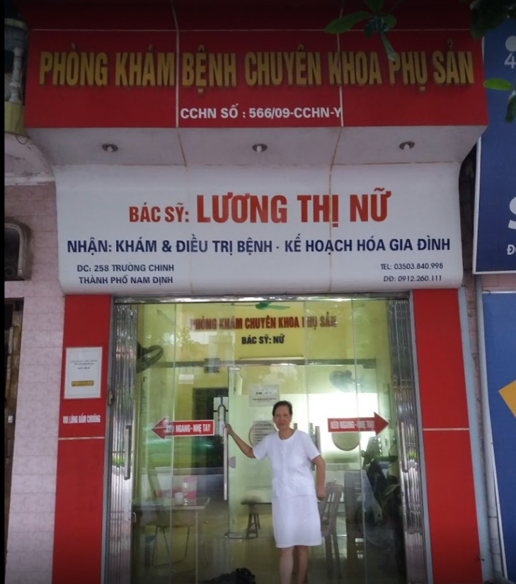 Phòng khám bệnh chuyên khoa phụ sản bác sĩ Lương Thị Nữ